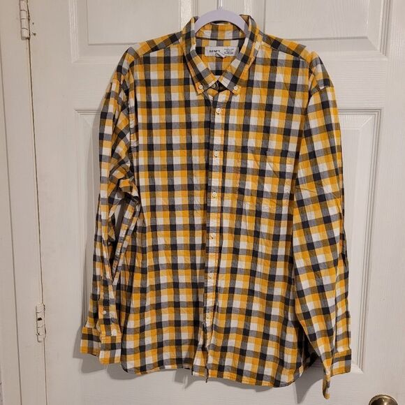 Old Navy men's long sleeve button up shirt - Picture 1 of 5